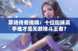 草场传奇揭晓：十位街球高手谁才是无敌格斗王者？
