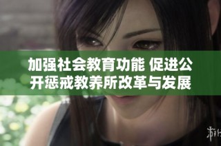 加强社会教育功能 促进公开惩戒教养所改革与发展