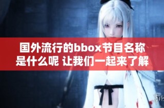 国外流行的bbox节目名称是什么呢 让我们一起来了解一下吧