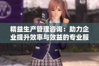 精益生产管理咨询：助力企业提升效率与效益的专业服务