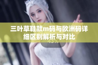 三叶草鞋款m码与欧洲码详细区别解析与对比