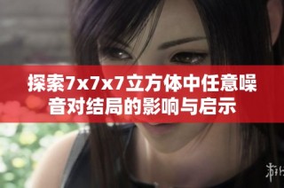 探索7x7x7立方体中任意噪音对结局的影响与启示