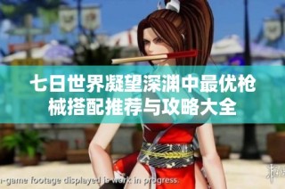 七日世界凝望深渊中最优枪械搭配推荐与攻略大全