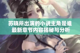 苏晓所出演的小说主角是谁 最新章节内容揭秘与分析