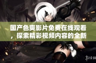 国产色爽影片免费在线观看，探索精彩视频内容的全新视界