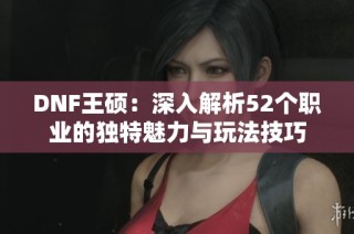 DNF王硕：深入解析52个职业的独特魅力与玩法技巧