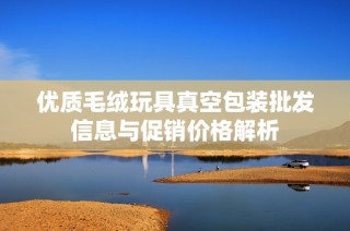 优质毛绒玩具真空包装批发信息与促销价格解析