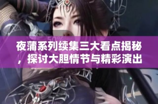 夜蒲系列续集三大看点揭秘，探讨大胆情节与精彩演出