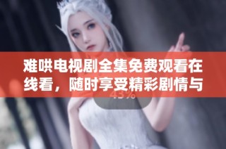 难哄电视剧全集免费观看在线看，随时享受精彩剧情与人物发展