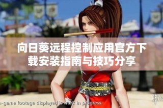 向日葵远程控制应用官方下载安装指南与技巧分享