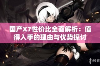 国产X7性价比全面解析：值得入手的理由与优势探讨