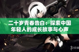 二十岁青春告白：探索中国年轻人的成长故事与心声
