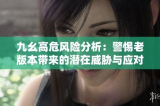 九幺高危风险分析：警惕老版本带来的潜在威胁与应对策略