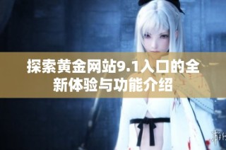 探索黄金网站9.1入口的全新体验与功能介绍