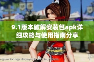 9.1版本破解安装包apk详细攻略与使用指南分享