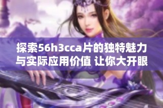 探索56h3cca片的独特魅力与实际应用价值 让你大开眼界
