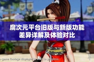腐次元平台旧版与新版功能差异详解及体验对比