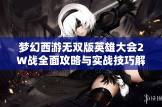 梦幻西游无双版英雄大会2W战全面攻略与实战技巧解析