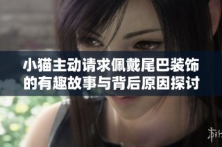 小猫主动请求佩戴尾巴装饰的有趣故事与背后原因探讨