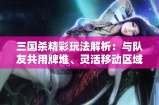 三国杀精彩玩法解析：与队友共用牌堆、灵活移动区域卡牌，还能进行卖血和摸牌策略！