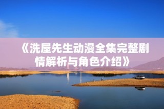 《洗屋先生动漫全集完整剧情解析与角色介绍》