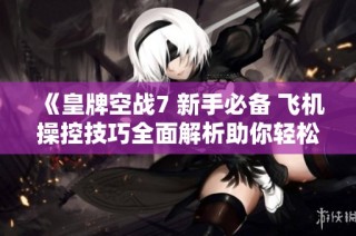 《皇牌空战7 新手必备 飞机操控技巧全面解析助你轻松上手》