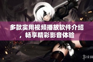 多款实用视频播放软件介绍，畅享精彩影音体验