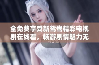 全免费享受新鸳鸯精彩电视剧在线看，畅游剧情魅力无阻碍