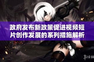 政府发布新政策促进视频短片创作发展的系列措施解析