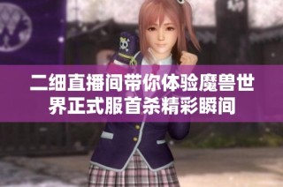 二细直播间带你体验魔兽世界正式服首杀精彩瞬间