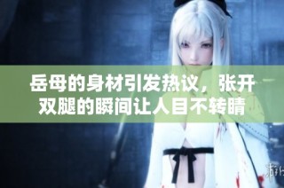 岳母的身材引发热议，张开双腿的瞬间让人目不转睛
