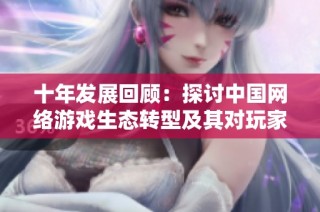 十年发展回顾：探讨中国网络游戏生态转型及其对玩家文化的影响与变化