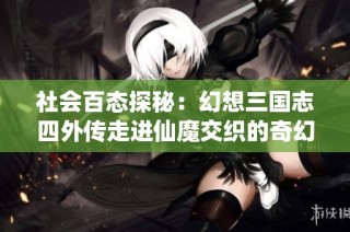 社会百态探秘：幻想三国志四外传走进仙魔交织的奇幻冒险世界