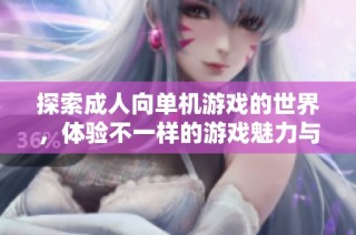 探索成人向单机游戏的世界，体验不一样的游戏魅力与刺激感受