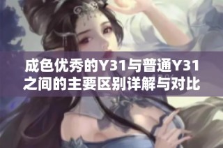 成色优秀的Y31与普通Y31之间的主要区别详解与对比分析