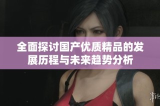 全面探讨国产优质精品的发展历程与未来趋势分析