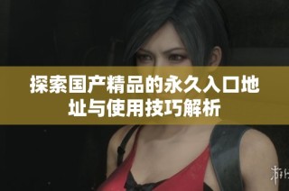 探索国产精品的永久入口地址与使用技巧解析