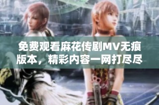 免费观看麻花传剧MV无痕版本，精彩内容一网打尽尽在这里