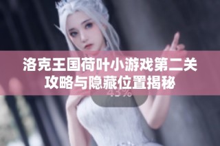 洛克王国荷叶小游戏第二关攻略与隐藏位置揭秘