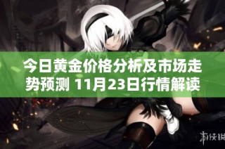 今日黄金价格分析及市场走势预测 11月23日行情解读