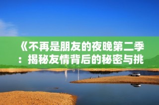 《不再是朋友的夜晚第二季：揭秘友情背后的秘密与挑战》