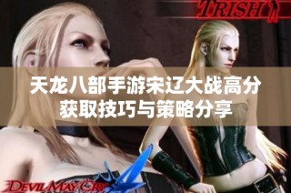 天龙八部手游宋辽大战高分获取技巧与策略分享
