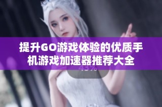提升GO游戏体验的优质手机游戏加速器推荐大全