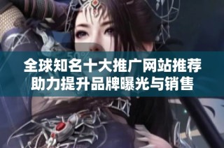 全球知名十大推广网站推荐助力提升品牌曝光与销售