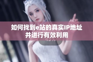 如何找到e站的真实IP地址并进行有效利用