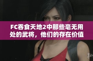 FC吞食天地2中那些毫无用处的武将，他们的存在价值何在？
