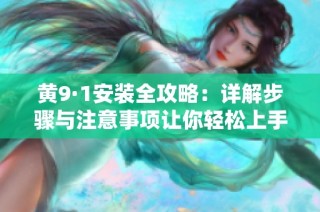 黄9·1安装全攻略：详解步骤与注意事项让你轻松上手