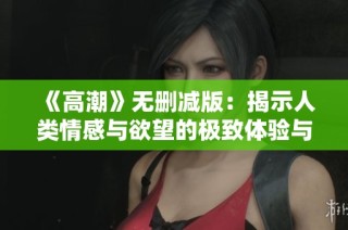 《高潮》无删减版：揭示人类情感与欲望的极致体验与思考