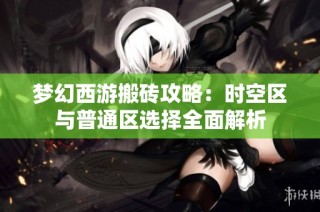 梦幻西游搬砖攻略：时空区与普通区选择全面解析