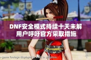 DNF安全模式持续十天未解 用户呼吁官方采取措施